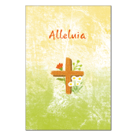부활카드 - 꽃피는 십자가(대/3매)(상품코드:3418601)